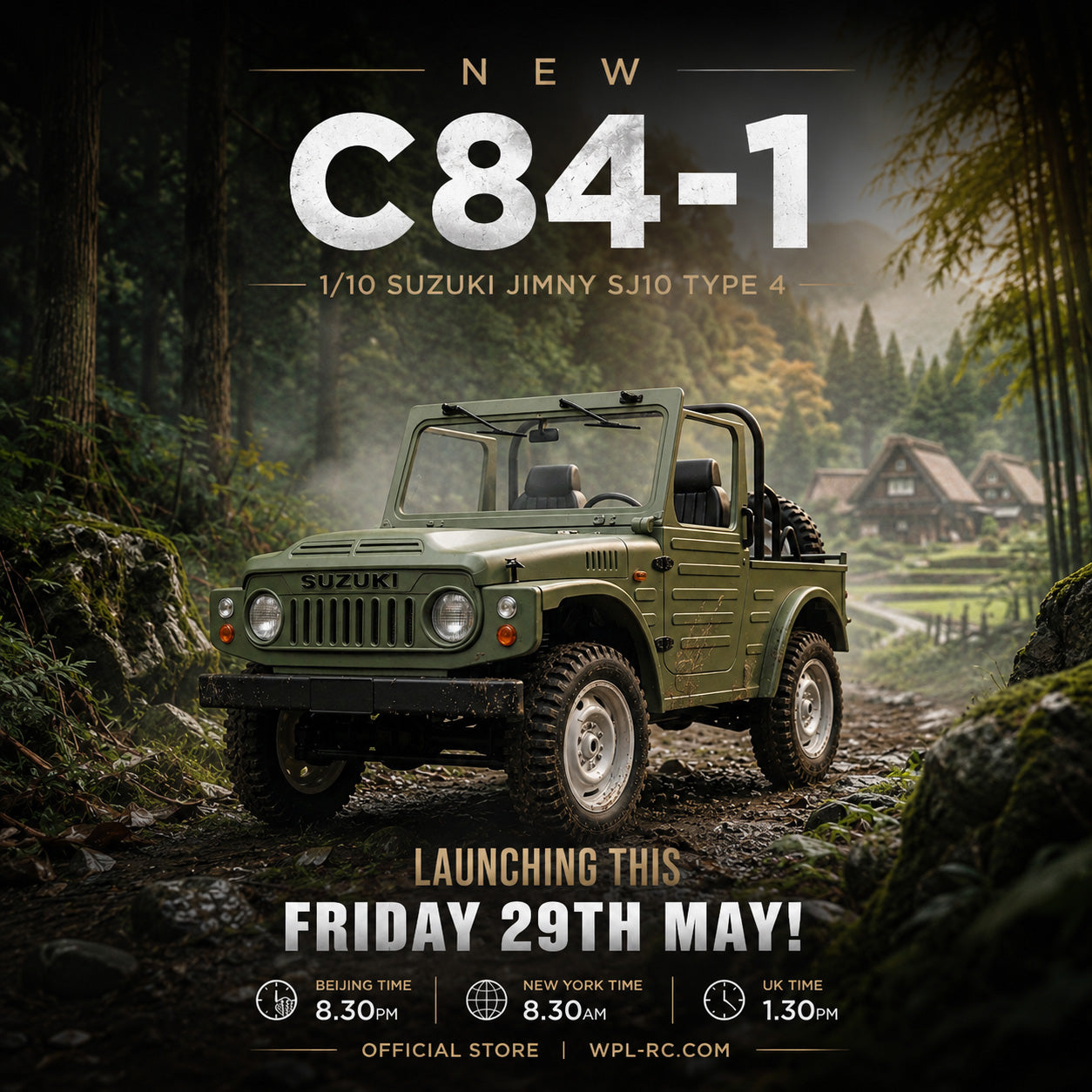 NEW C84-1 Launching this Friday! – WPL RC Official Store