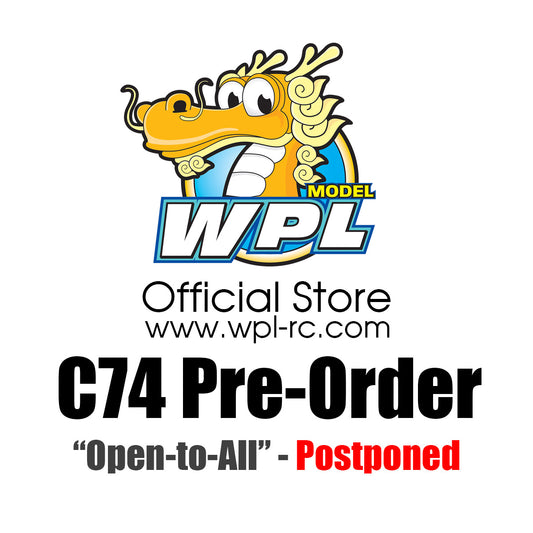 WPL C74 Pre-Order Postponed to 31st Tuesday