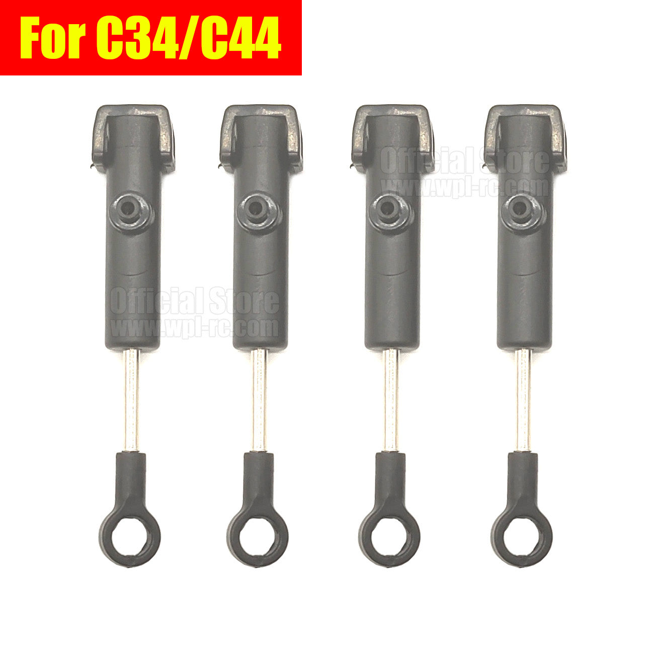 Plastic Shock Absorbers C34 C44 (4 pcs set)