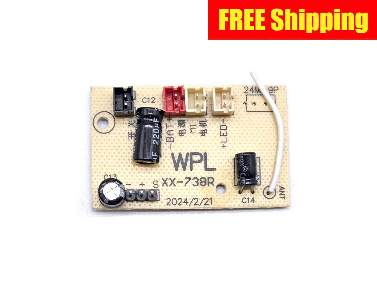 Proportional Receiver - Built in Brushed ESC - WPL RC Official Store