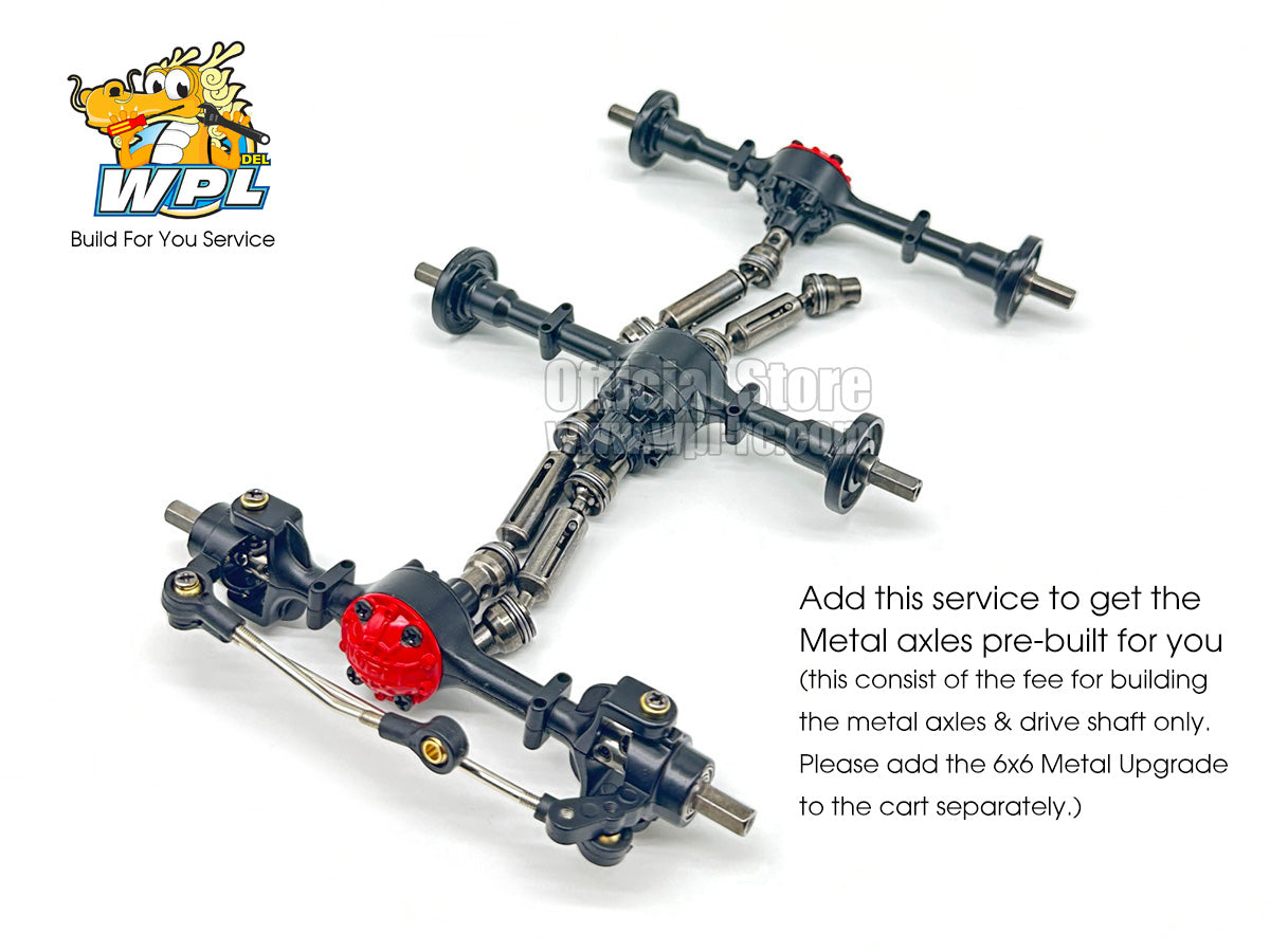 Metal Upgrade for 6x6 - WPL RC Official Store