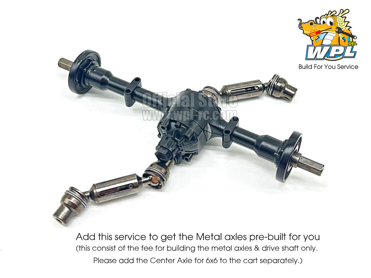 Center Axle for 6x6 - WPL RC Official Store