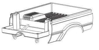 C24 Rear Bed - WPL RC Official Store