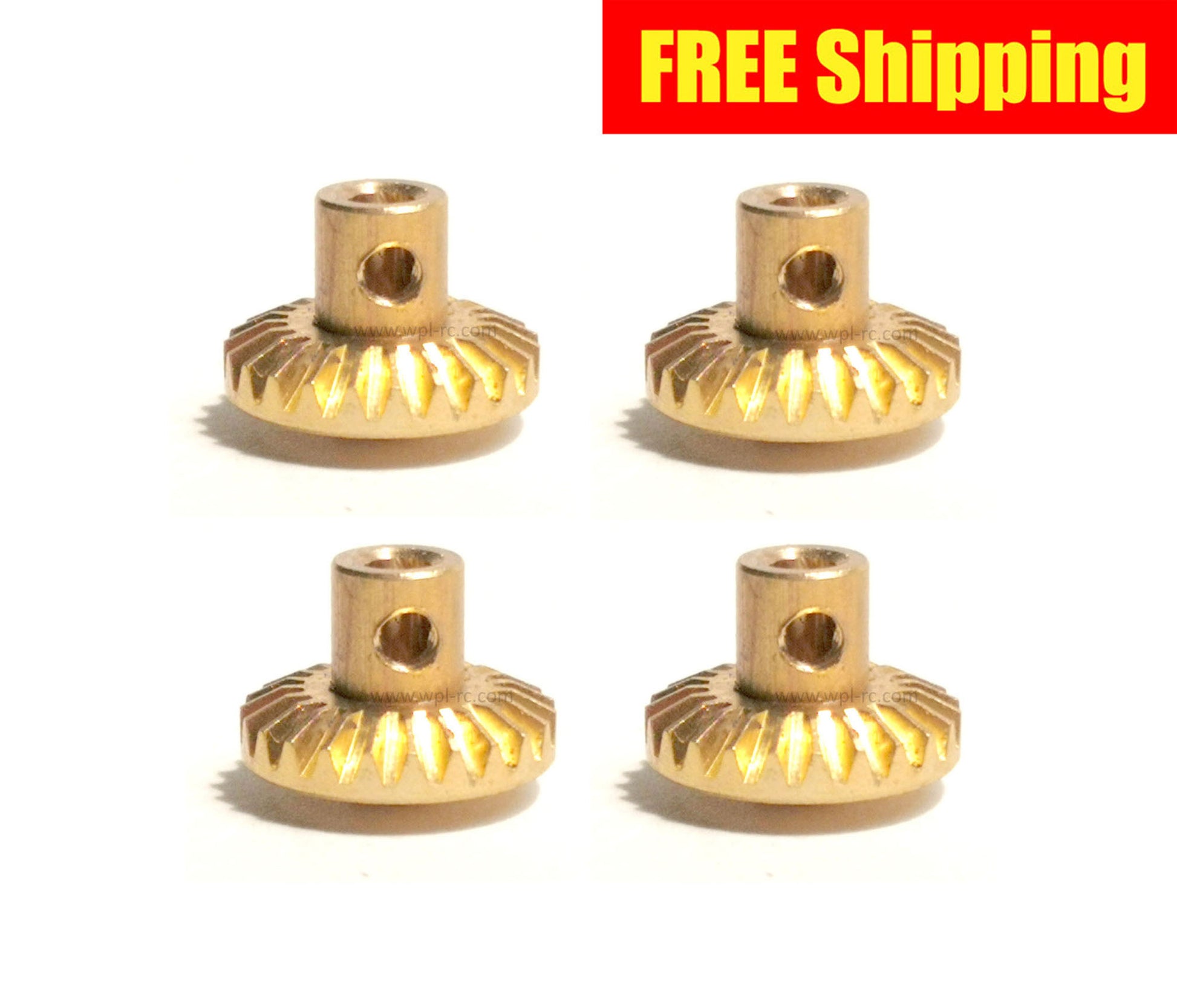Brass Differential Ring Gear - 4pcs - WPL RC Official Store