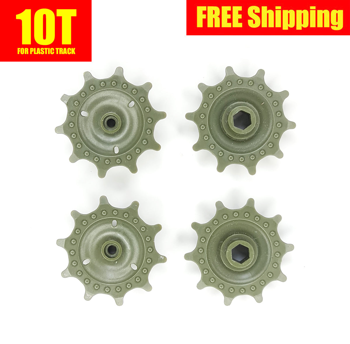 Front Wheel Sprocket for E1 Tracked Vehicle - WPL RC Official Store