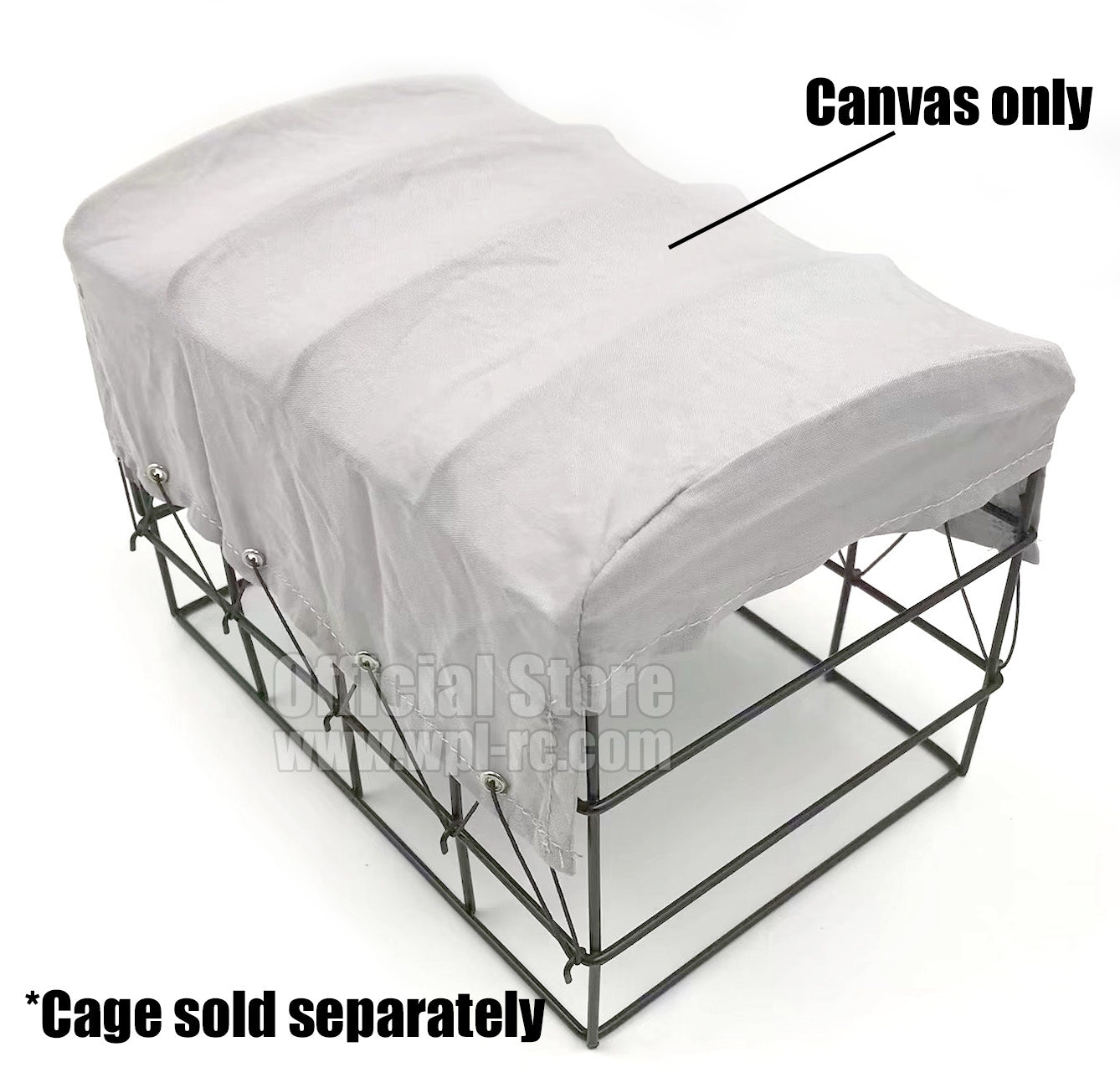 D12 Rear Cage Accessory Canvas Cover - WPL RC Official Store