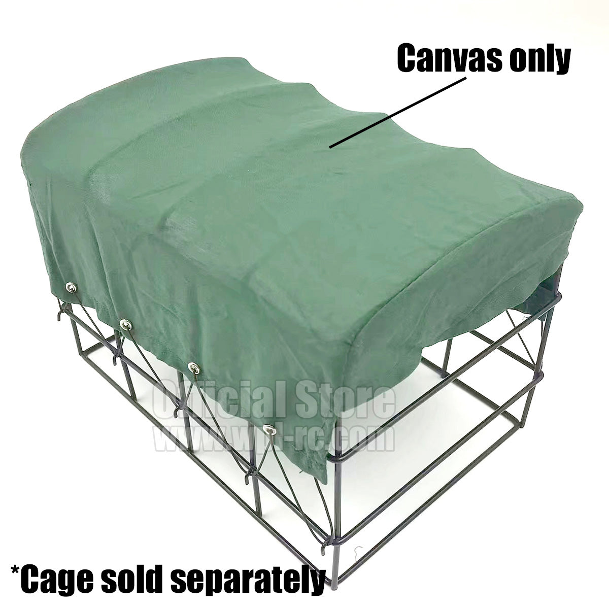 D12 Rear Cage Accessory Canvas Cover - WPL RC Official Store