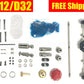 Rear Axle Metal Upgrade (for D12/D32) - WPL RC Official Store