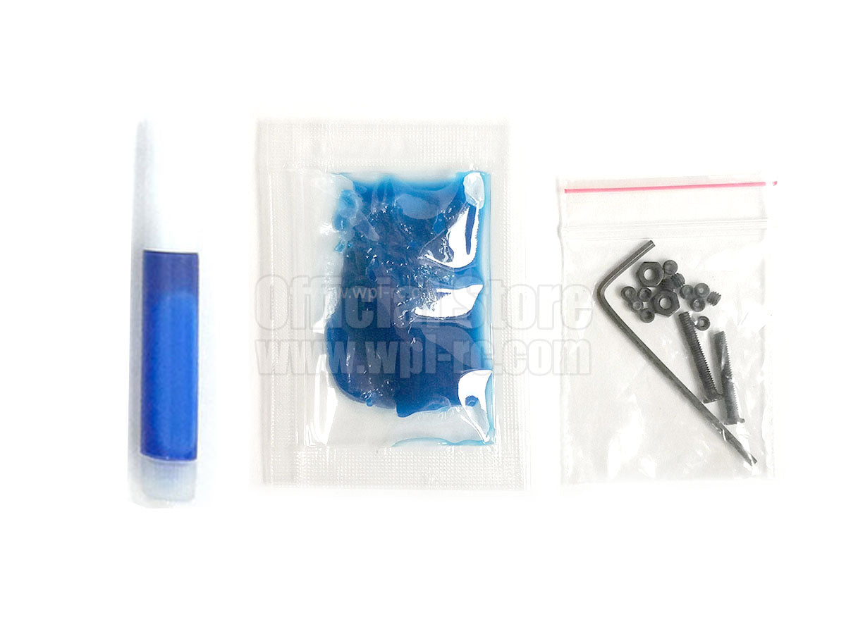 Loctite, Grease, Allen Key, Grub Screws, Screws, Nuts Bag Tools bag - WPL RC Official Store
