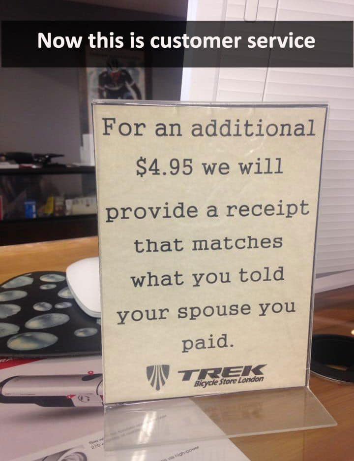 Custom Invoice for Your Spouse