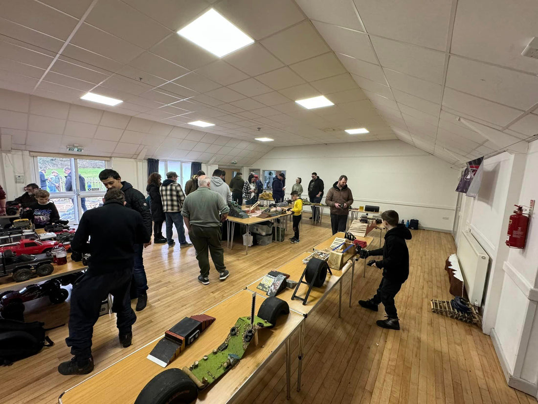 Black Winter, Indoor RC Day by Blackdown Hills RC Crawlers Club UK