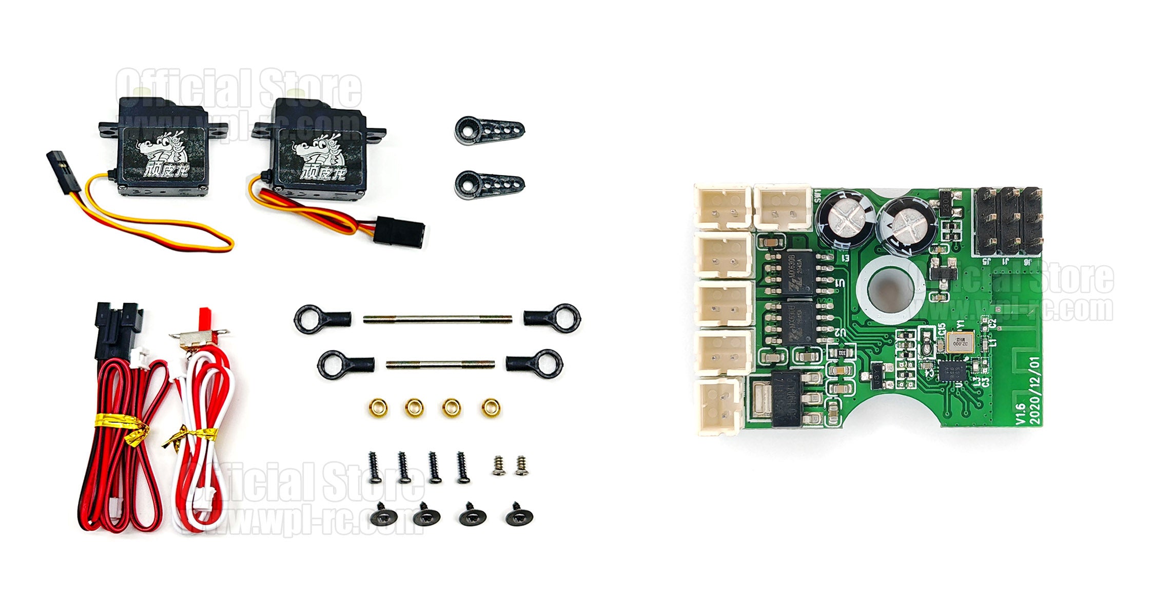 NEW Bluetooth Board & B36-2 Launcher Servo Pack – WPL RC Official Store
