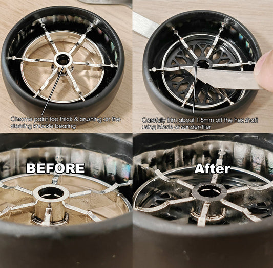 SOLUTION - D14S Front Drift Wheel Binding Issue