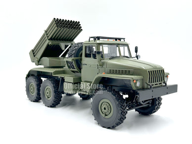 WPL B36-2 1/16 自走多連装ロケット砲トラックラジコン BM-21 B36-2 - RTR – WPL RC Official Store