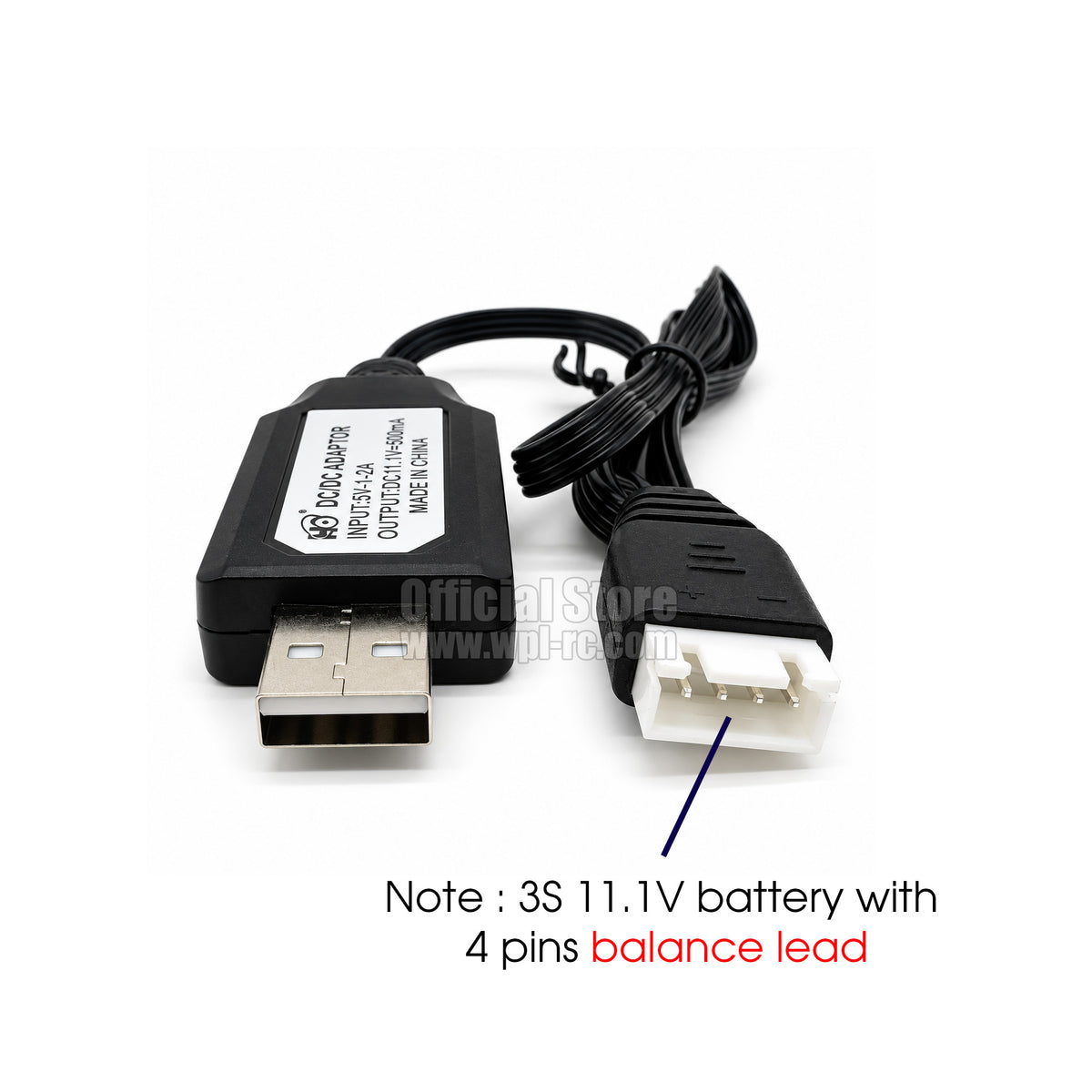 3S 11.1V USB Battery Charger