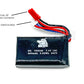2pcs 2S 7.4V 800mAh 15C LiPo Battery