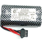 2pcs 2S 7.4V 1500mAh Li-Ion Battery 18650 (New 4 Pins)