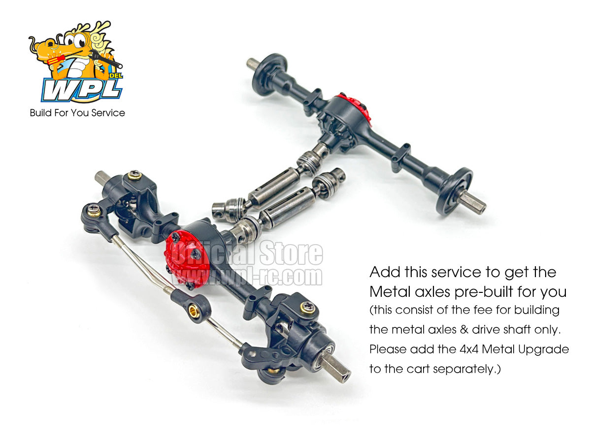 Metal Upgrade for 4x4 - WPL RC Official Store