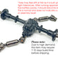 Center Axle for 6x6 - WPL RC Official Store