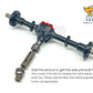 Rear Axle Metal Upgrade (for D12/D32/D14) - WPL RC Official Store