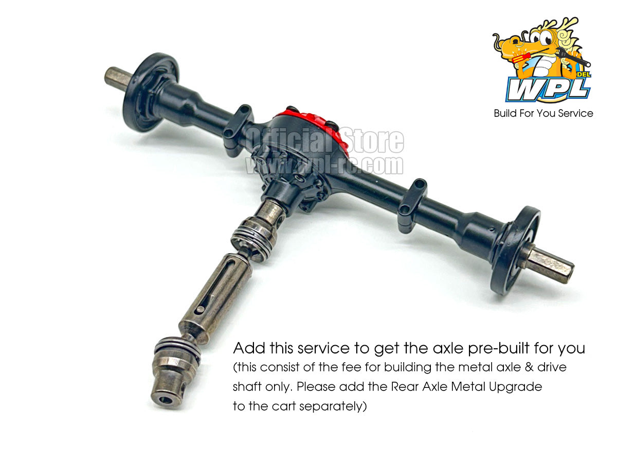 Rear Axle Metal Upgrade (for D12/D32/D14) - WPL RC Official Store