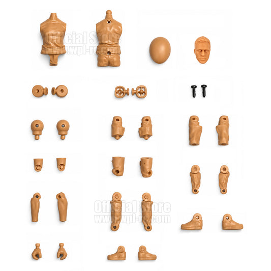 WPL Articulated Driver Figure - Unassembled