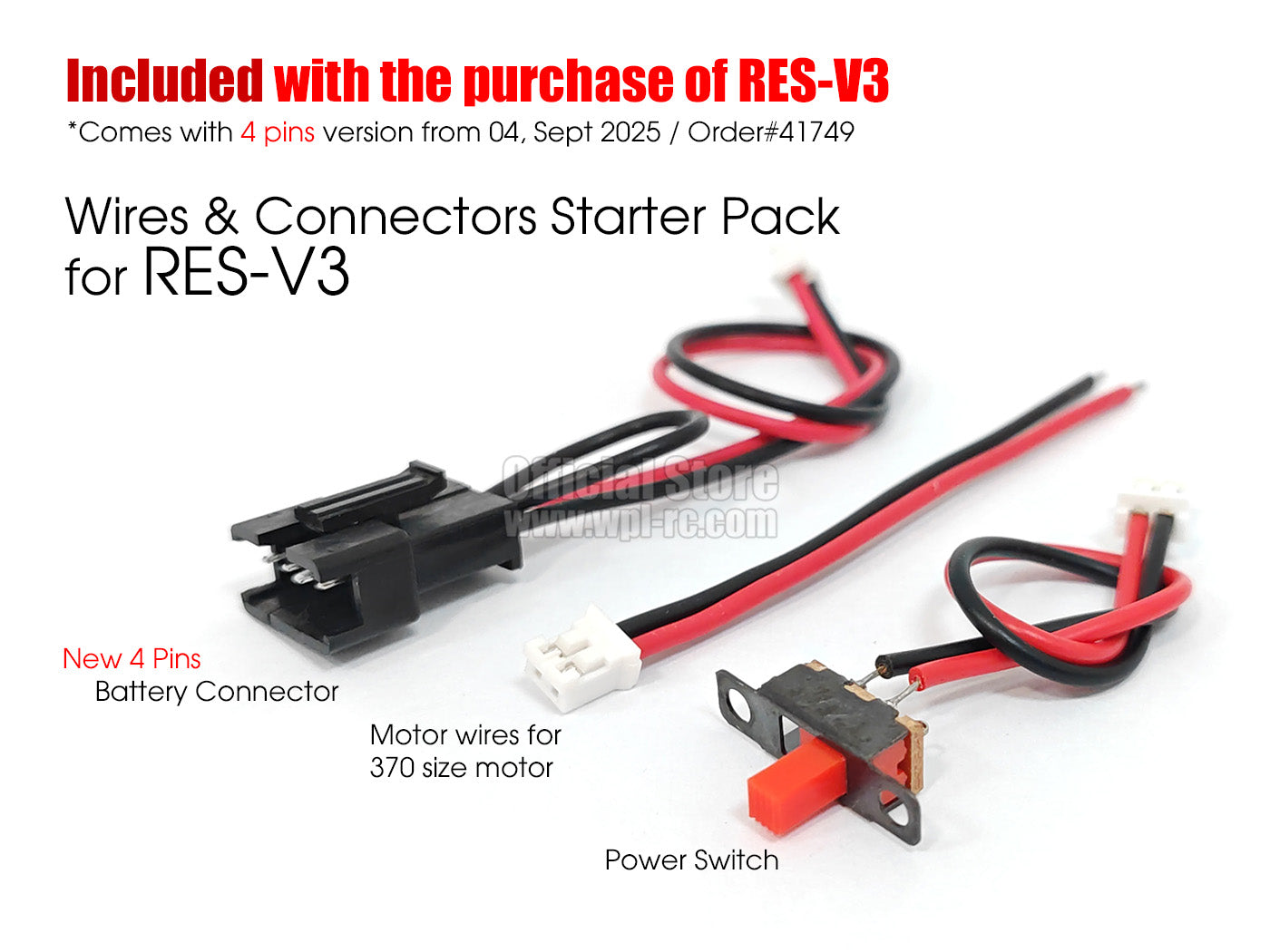 RES-V3 Receiver - WPL RC Official Store