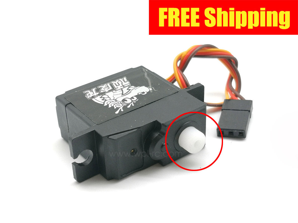 17g Digital Plastic Gear Servo - WPL RC Official Store