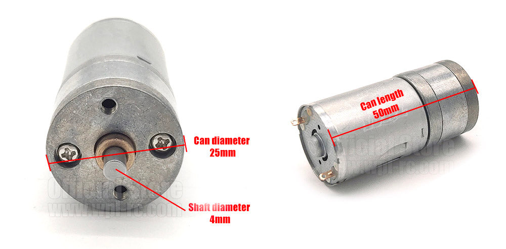 370 Motor with Reduction Gear Unit – WPL RC Official Store