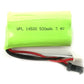 2pcs 2S 7.4V 500mAh Li-Ion Battery 14500 - WPL RC Official Store