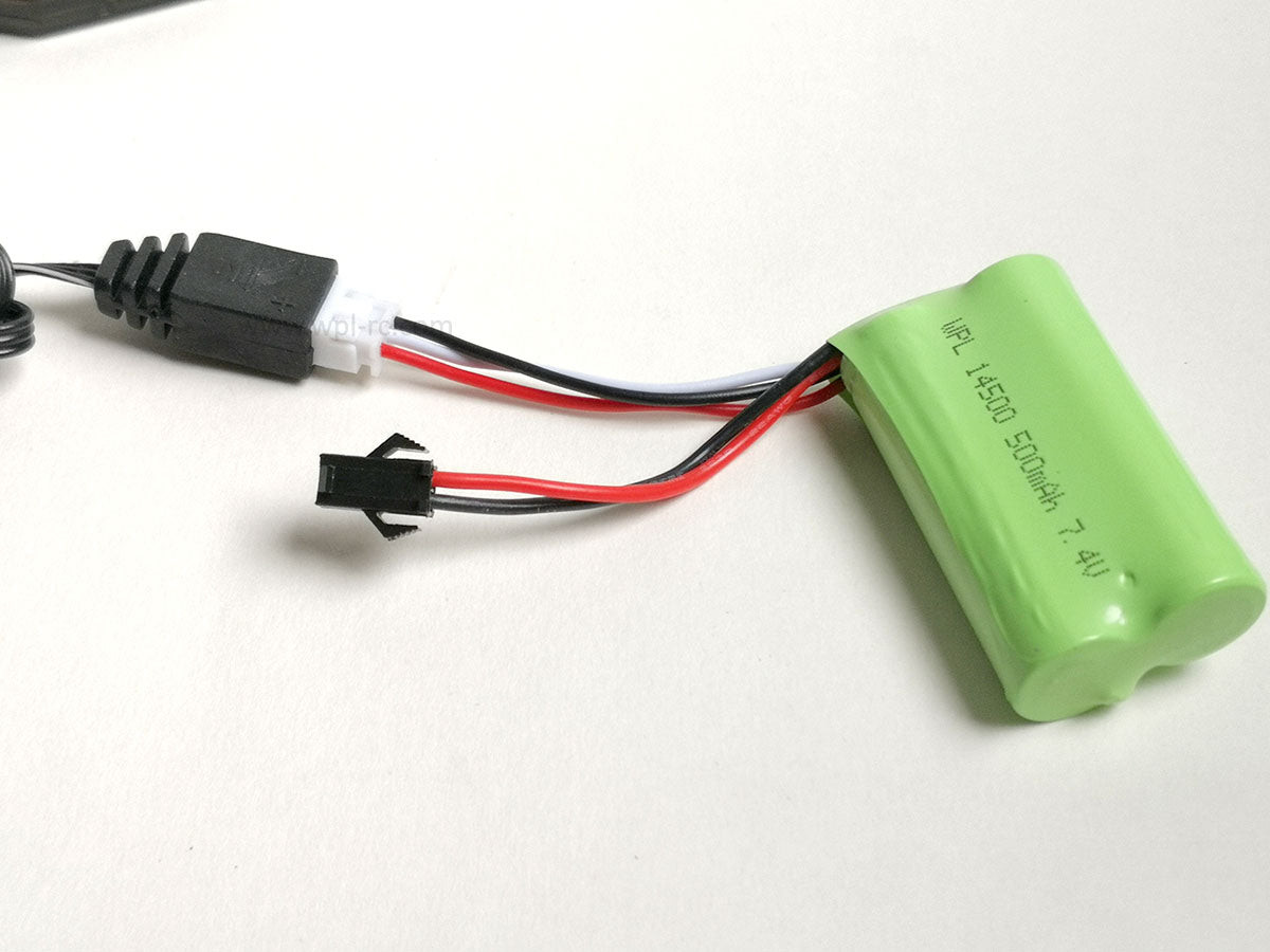 2S 7.4V USB Battery Charger - WPL RC Official Store