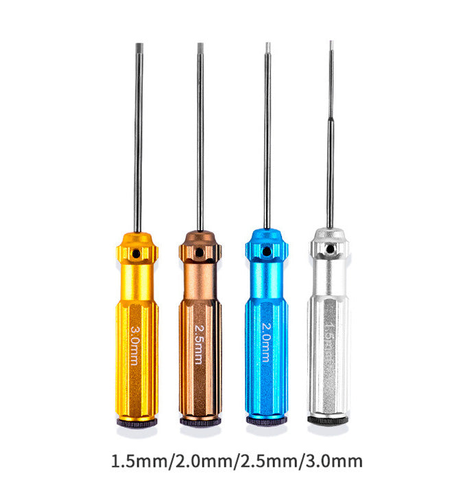 Allen Hex Screwdriver Set 1.5 2.0 2.5 3.0mm Colorful - WPL RC Official Store