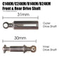Metal Drive Shaft for 4x4 - WPL RC Official Store