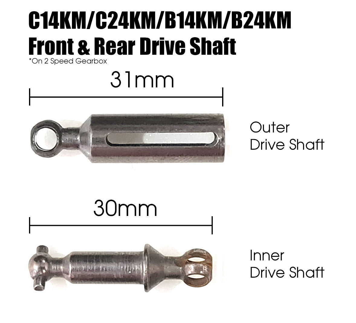 Metal Drive Shaft for 4x4 - WPL RC Official Store