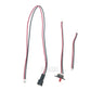 Long Battery Wires + Motor Wires + Switch for D12 & D42 Receiver - WPL RC Official Store