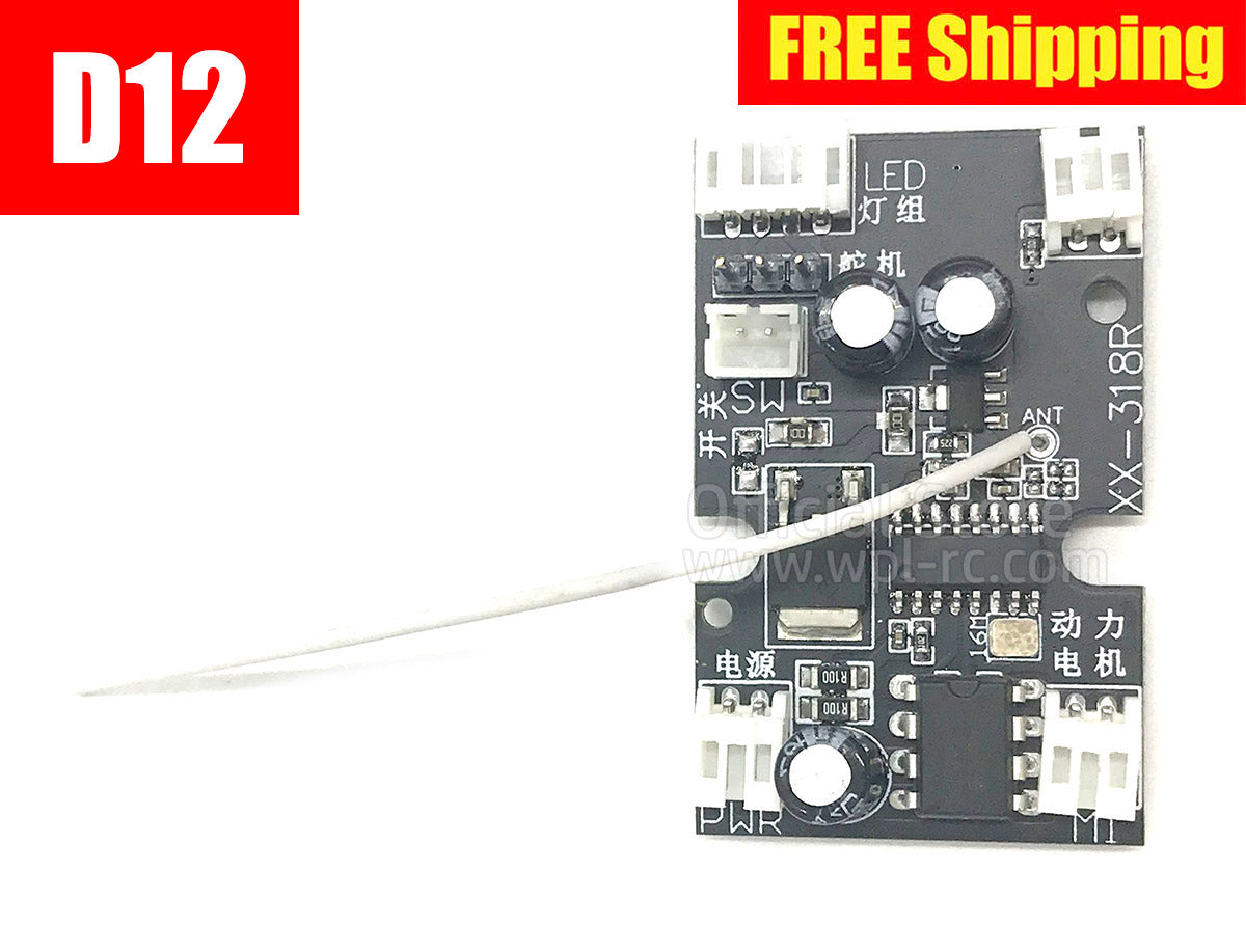 D12 Wlp D12 Receiver – WPL RC Official Store