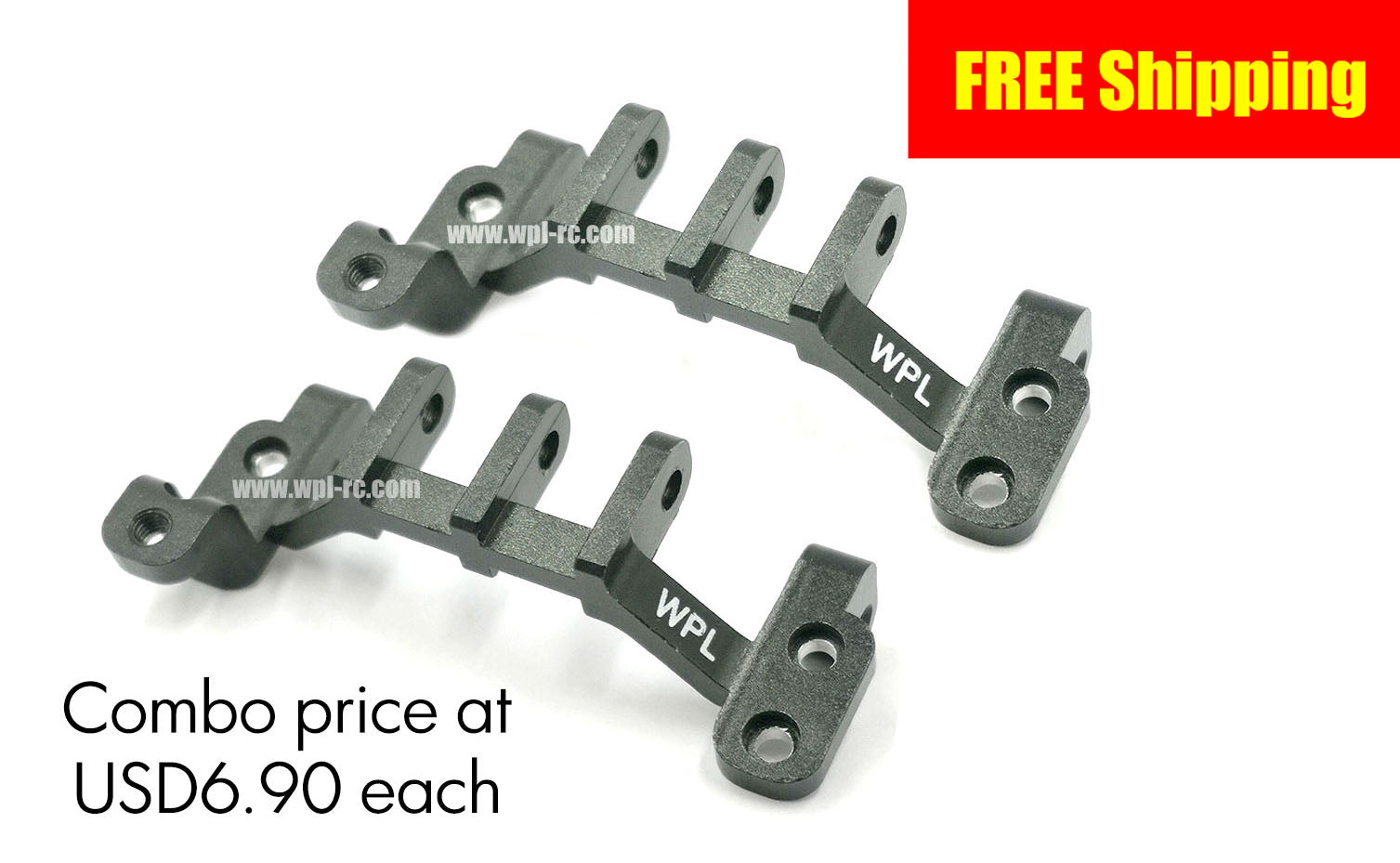 Metal Axle Truss (CNC Aluminum) - 2 pieces - WPL RC Official Store