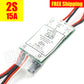 2S 7.4V 15A Brushed ESC