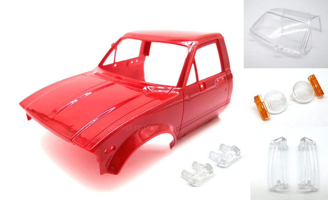 C24 Front Cabin Body Set - WPL RC Official Store