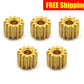 Brass Pinion Gear compatible with D12 Motor & 180 Motor - WPL RC Official Store