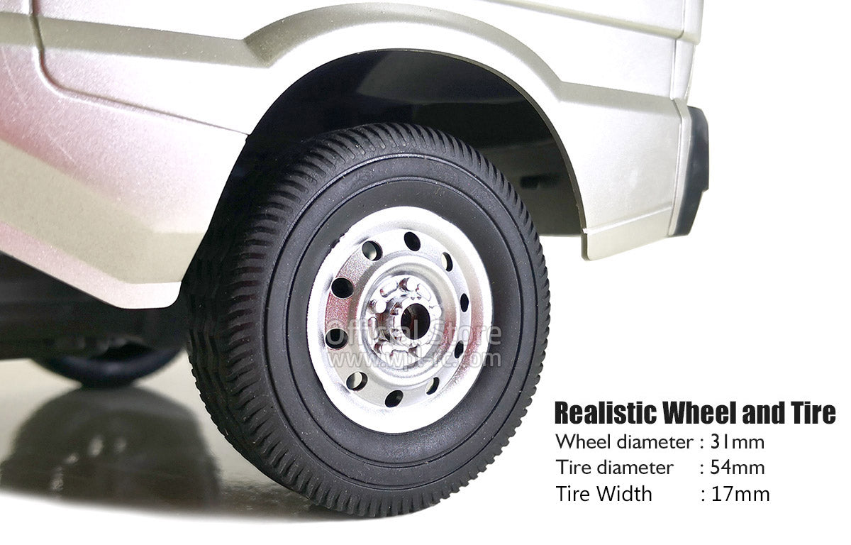 D12 D42 Wheels & Tires - 4 pieces - WPL RC Official Store