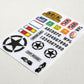 C34 C44 Adventure Sticker Decal - WPL RC Official Store
