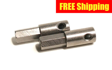 YEAHRUN-Moyeu Hexagonal De Roue 5mm à 7mm, Adaptateur Arc-en-ciel Pour 1/10 WPL D12 RC, Pièces De Voiture Inoler, 4 Pièces