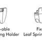 B Series Leaf Spring Holder - WPL RC Official Store