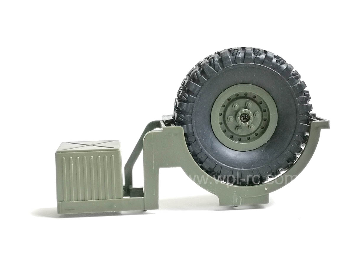 Spare Wheel Tire Rack for B24, B365, B245 and B16 - WPL RC Official Store