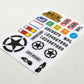 C34 C44 Adventure Sticker Decal - WPL RC Official Store