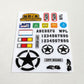 C34 C44 Adventure Sticker Decal - WPL RC Official Store