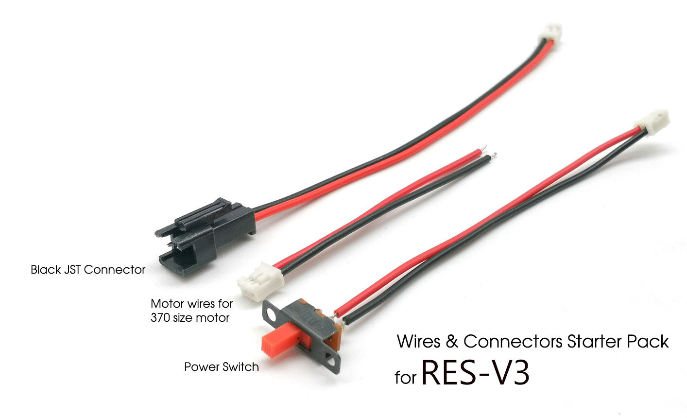 Wires & Connectors for R.E.S-V3 (For Official Store Members only) - WPL RC Official Store