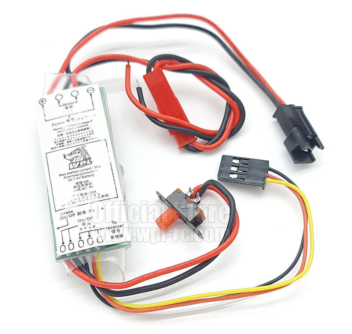 3S 12.6V 30A Brushed ESC